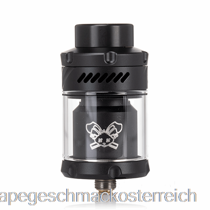 Hellvape Dead Rabbit V3 25mm RTA Schwarz Mit Weißem Logo Vape-Geschmack